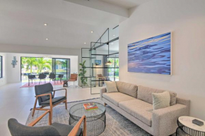Luxe Wilton Manors Home with Private Boat Dock